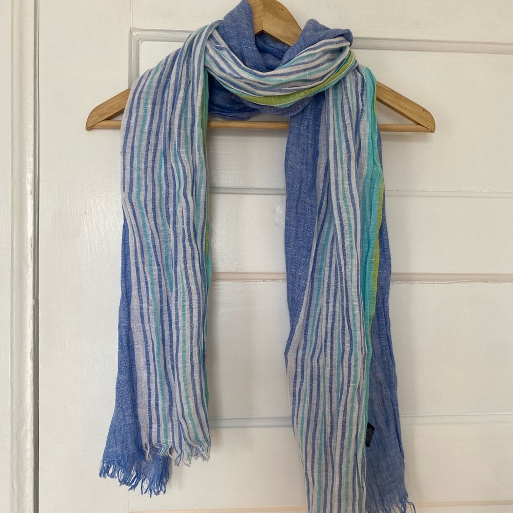 Harmont and Blaine striped summer scarf